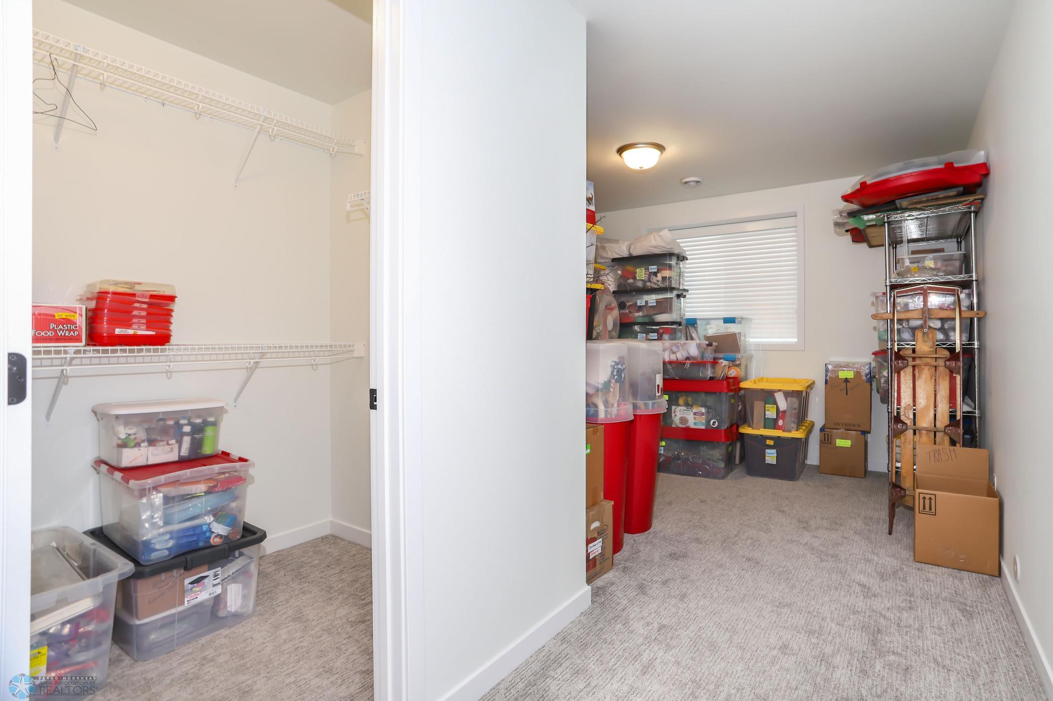 4th Bedroom with walk-in closet