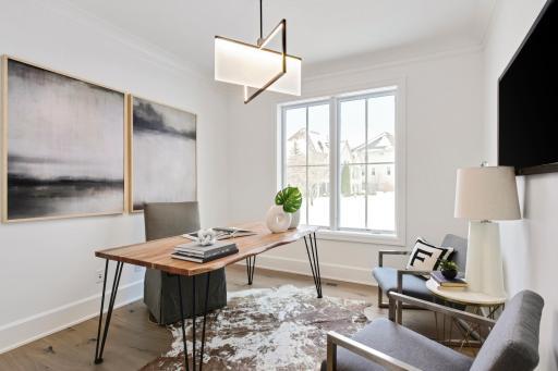 Main Level Office - Photo of previous model