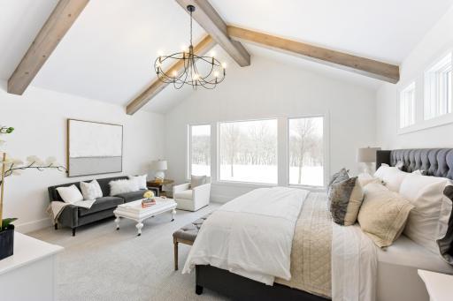 Main Level Primary Suite - Photo of previous model