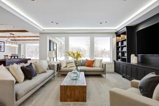 Lower Level Family Room - Photo of previous model