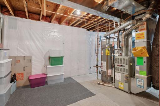 Very large storage space - this is additional large storage area behind the mechanicals in this picture