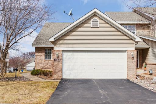 Helpful 2-car garage with room for storage