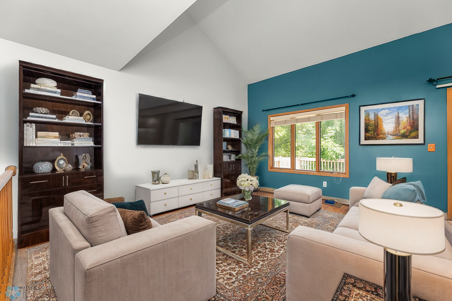 Living Room Virtually Staged