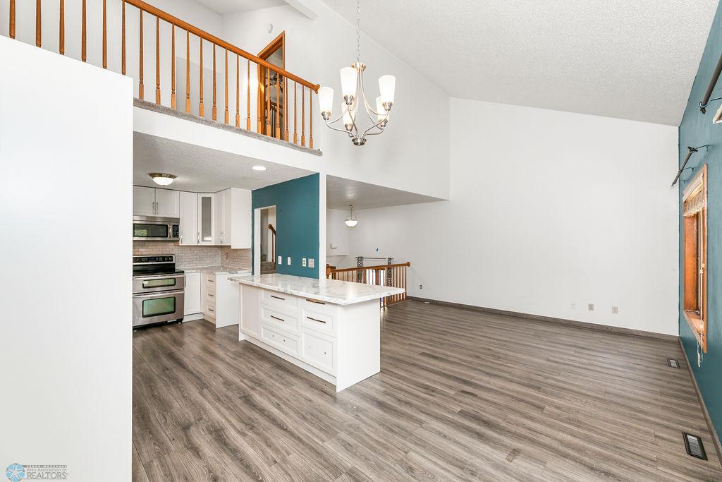 Kitchen to Dining & Living