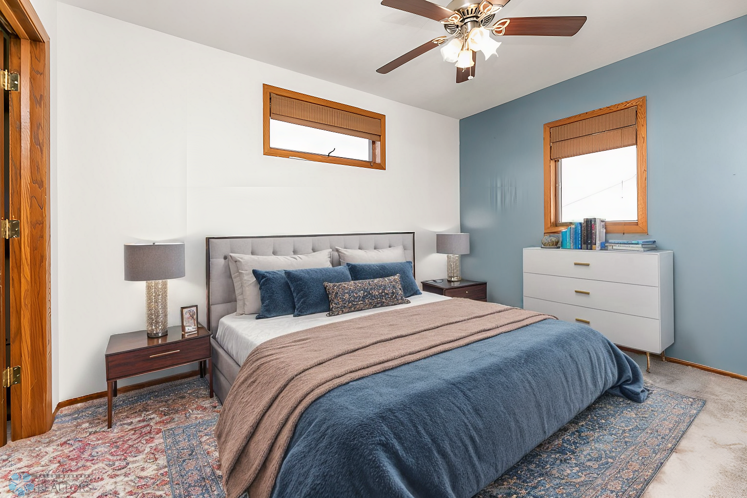 Master Bedroom virtually staged