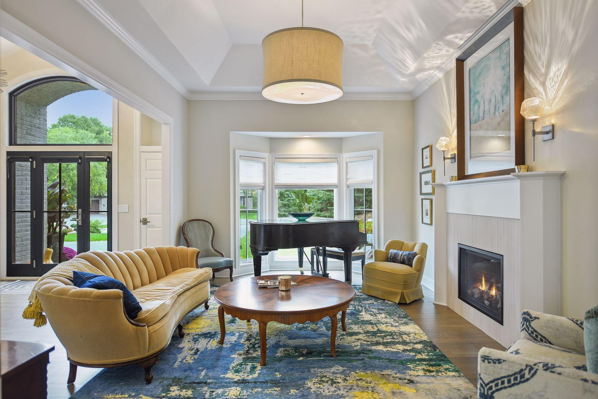 New gas fireplace (1 of 4 fireplaces)