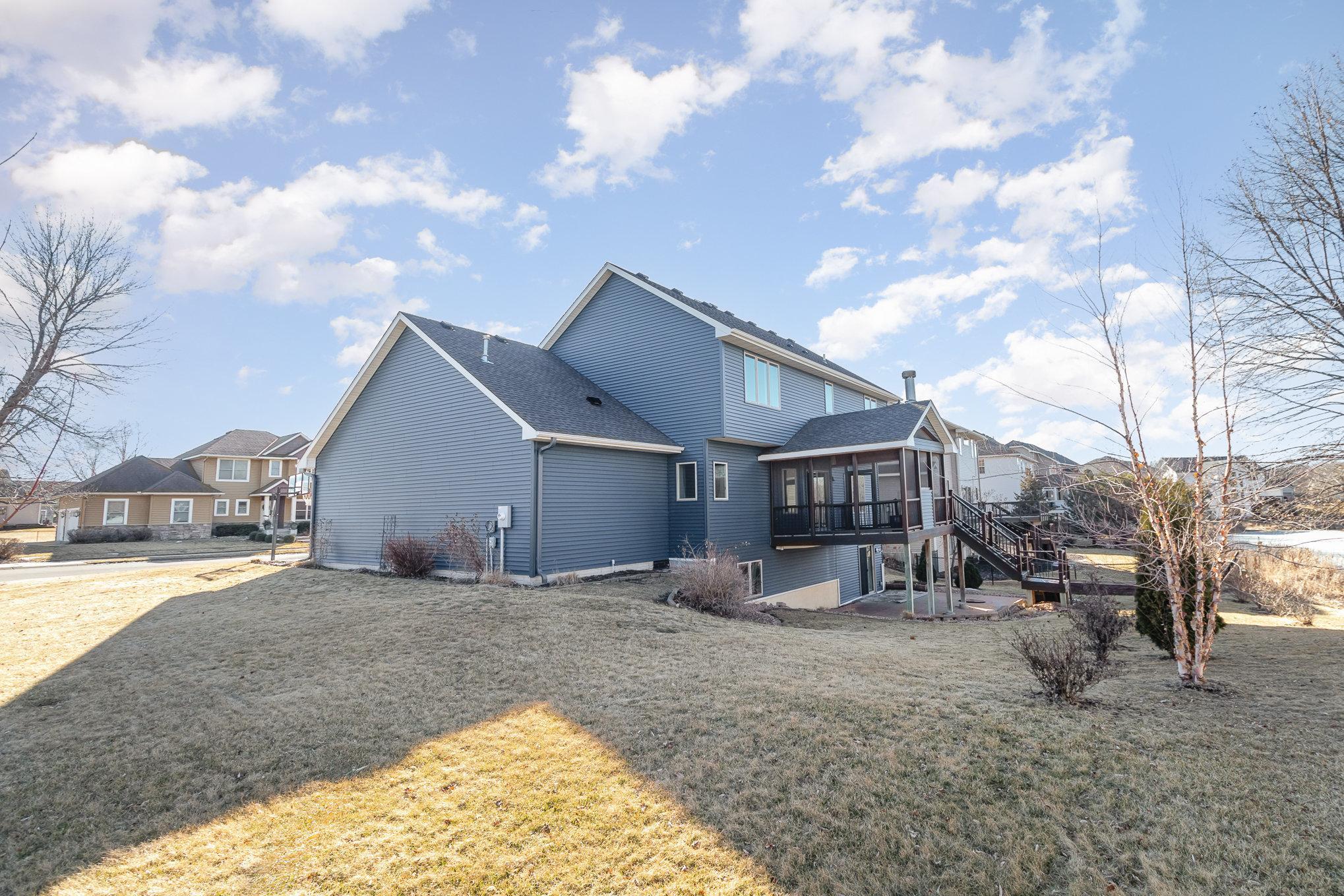 Spacious corner lot just down the road from the pool