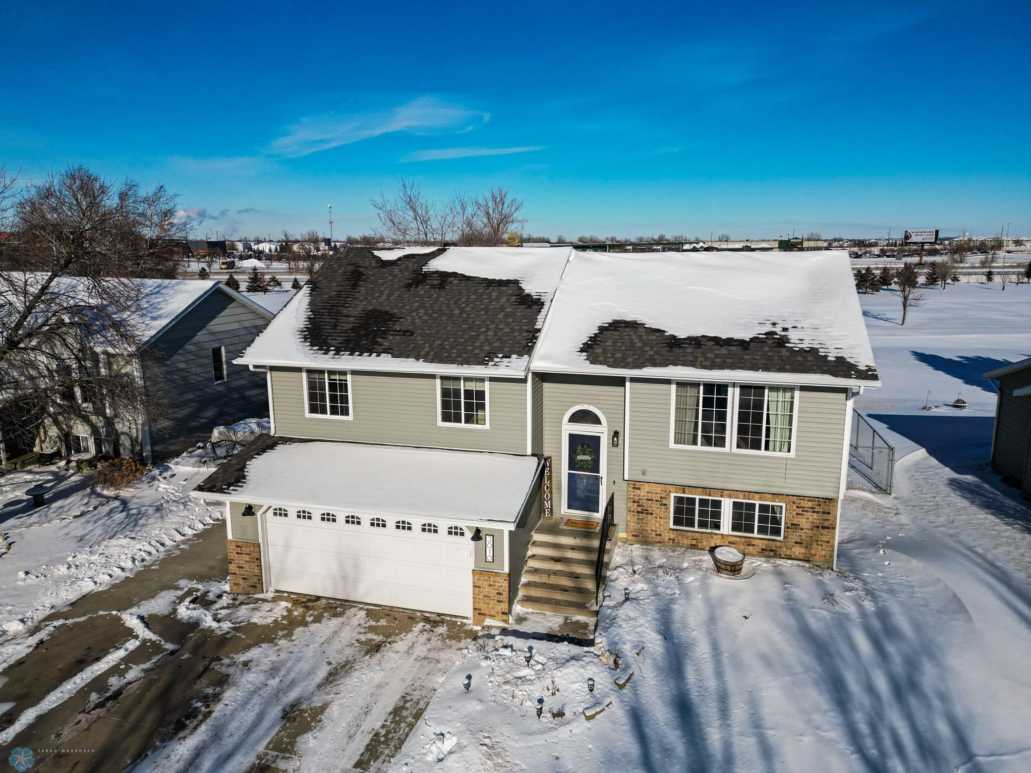 Aerial Front of House