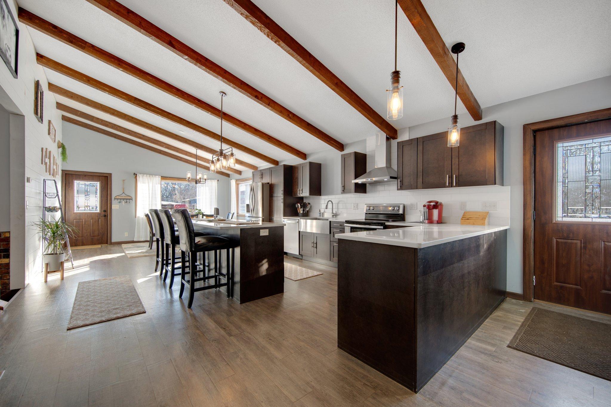 Step inside to farmhouse charm!