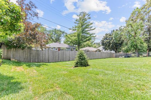 New fence placed since this photo was taken