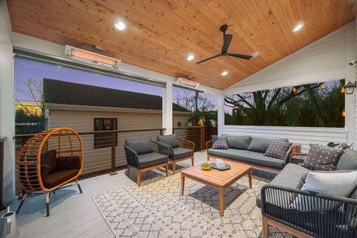 Amazing Outdoor Patio with InfraTech Heaters