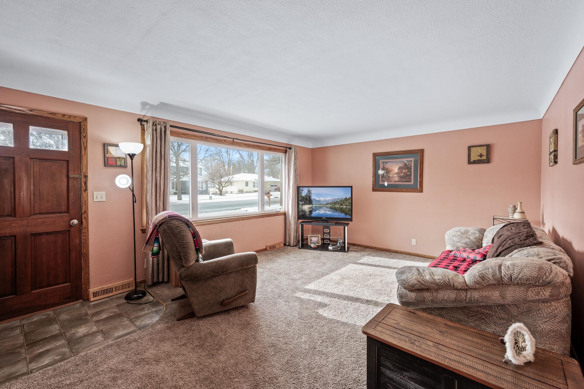 Plenty of natural light.