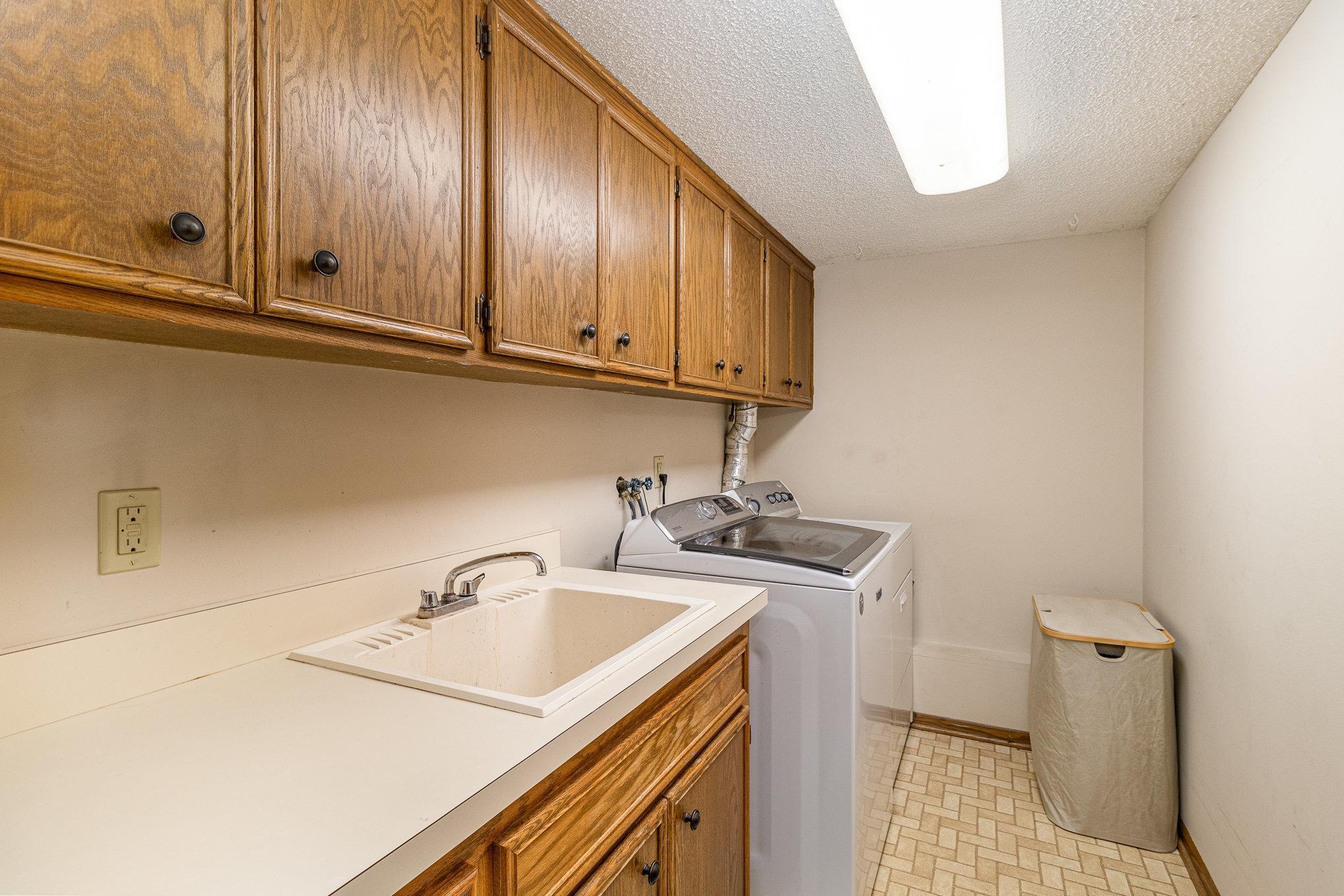 Spacious Laundry Room!