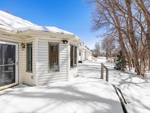 Spacious deck to enjoy the outdoors