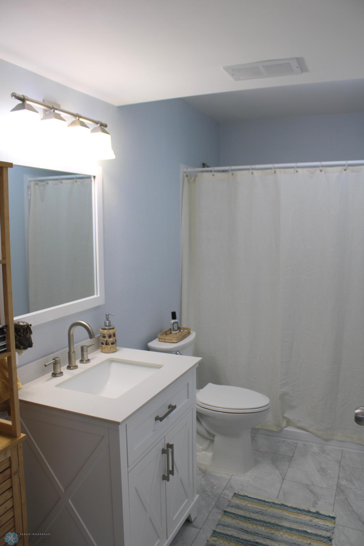 Lower level bathroom