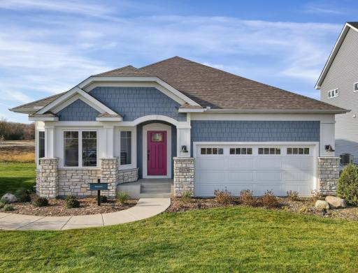 Welcome to our Grayson Basement Villa Model (not for sale). Stop by or make an appointment to learn more about your new home opportunities in Rush Creek Reserve!