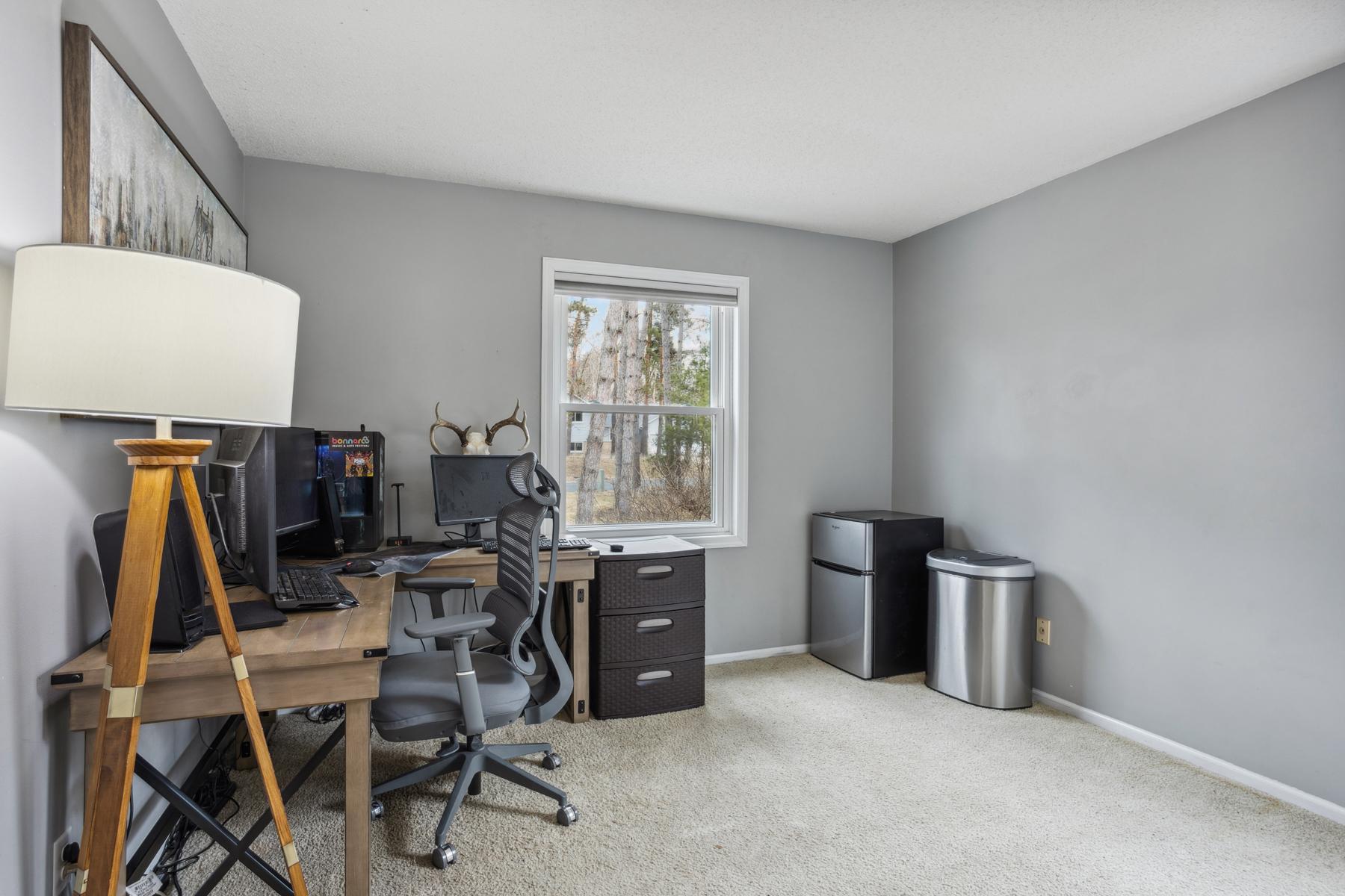 Bedroom 1 on the main level - currently used as an office