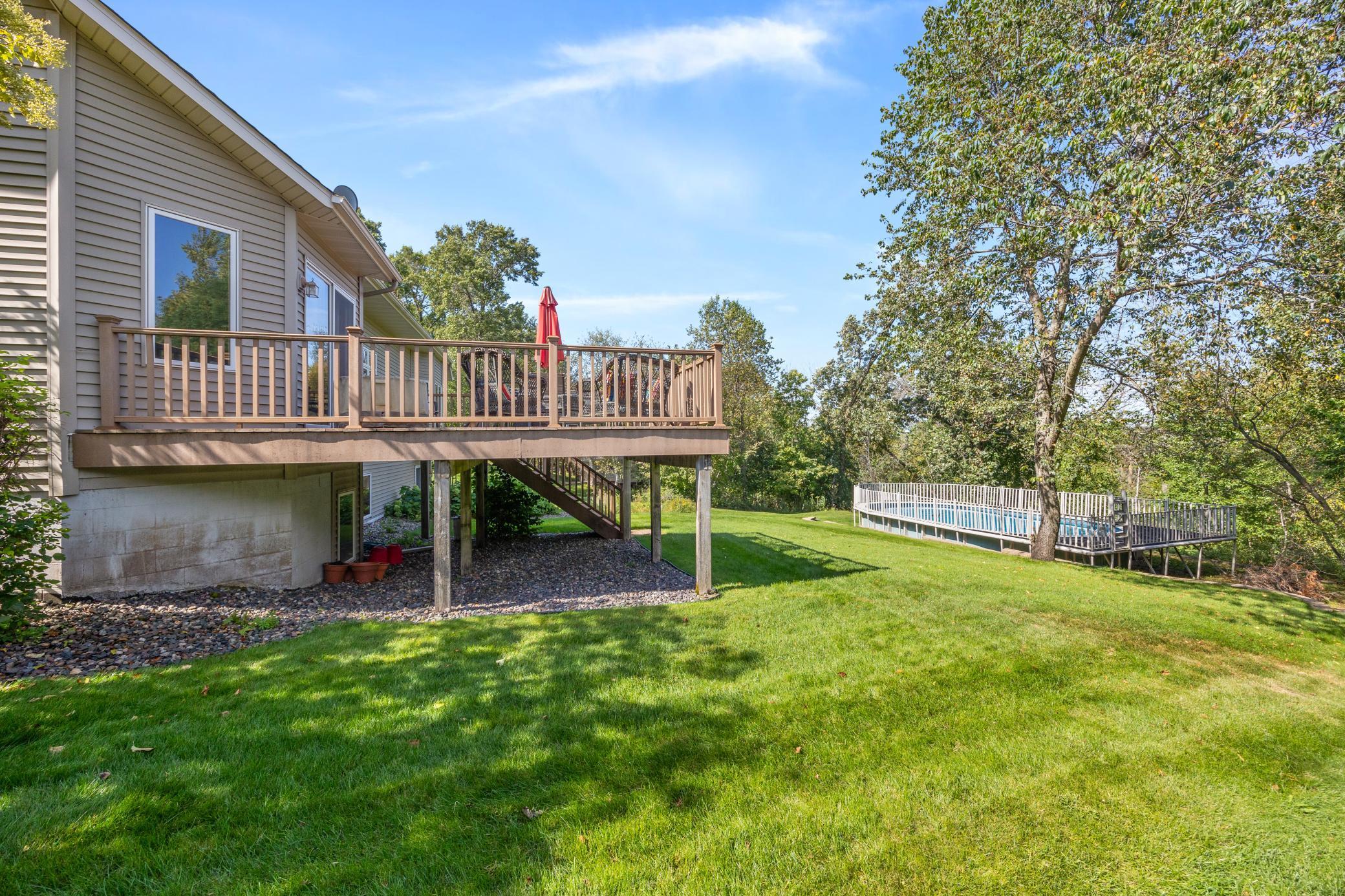 Watch the Pool fun from either the House Deck, off the Kitchen or the Deck surrounding the Pool.jpg