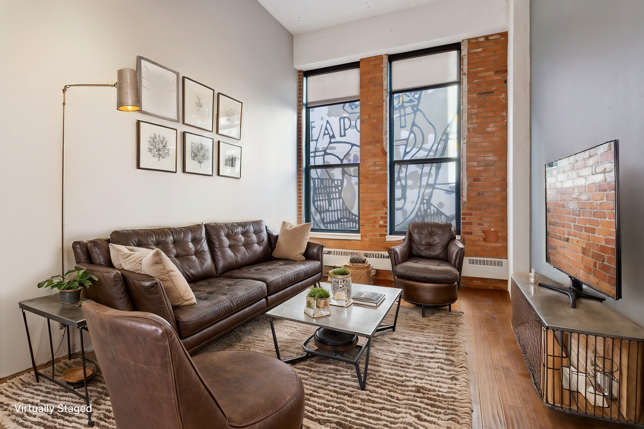 Living Room - Virtually Staged
