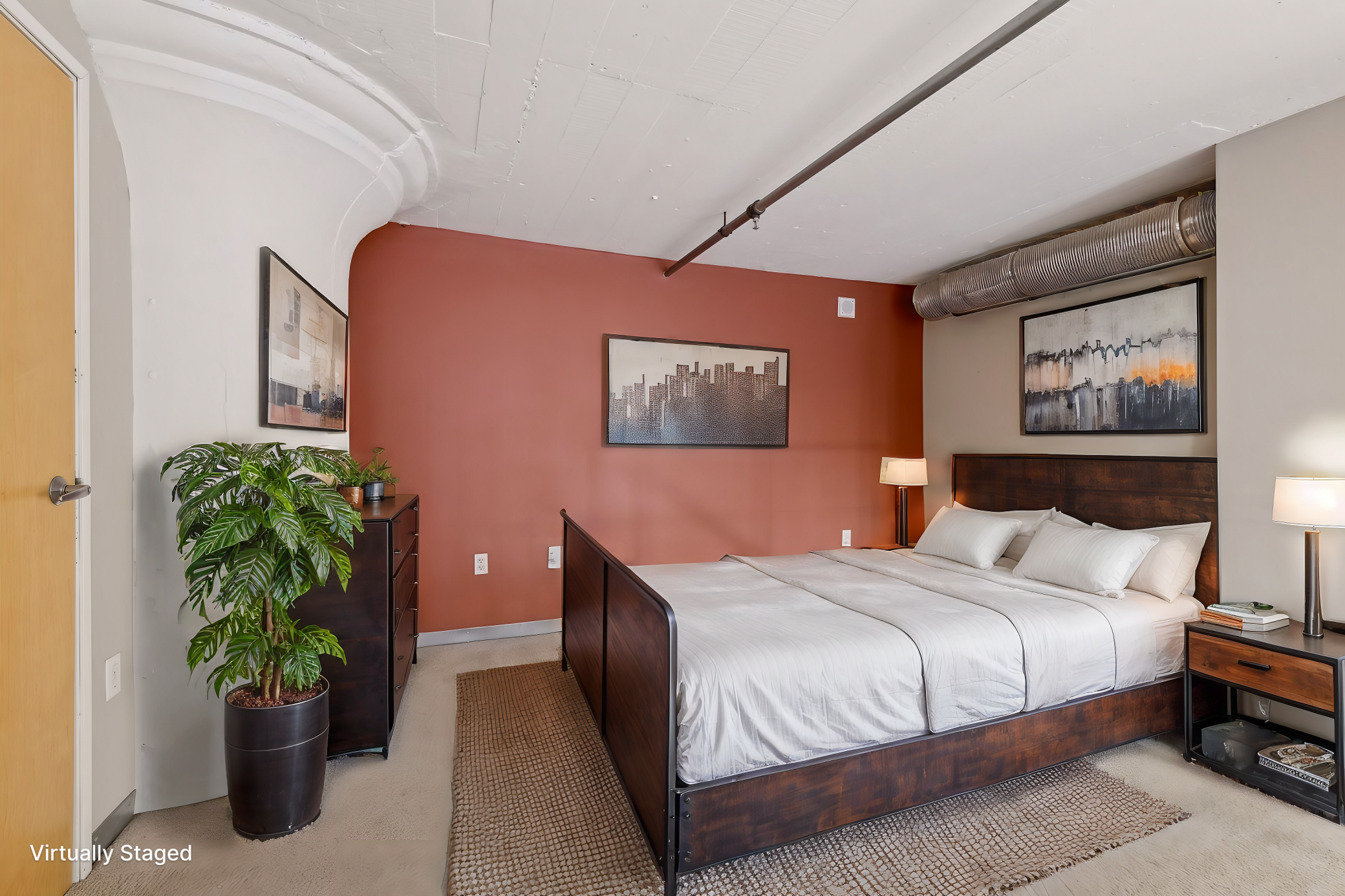 Bedroom - Virtually Staged
