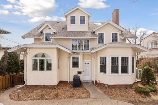 Lovely architecture, updated windows throughout, pristine stucco and walkways, beautifully landscaped gardens, front and back yard patios. Full permiter fencing. Private yard.