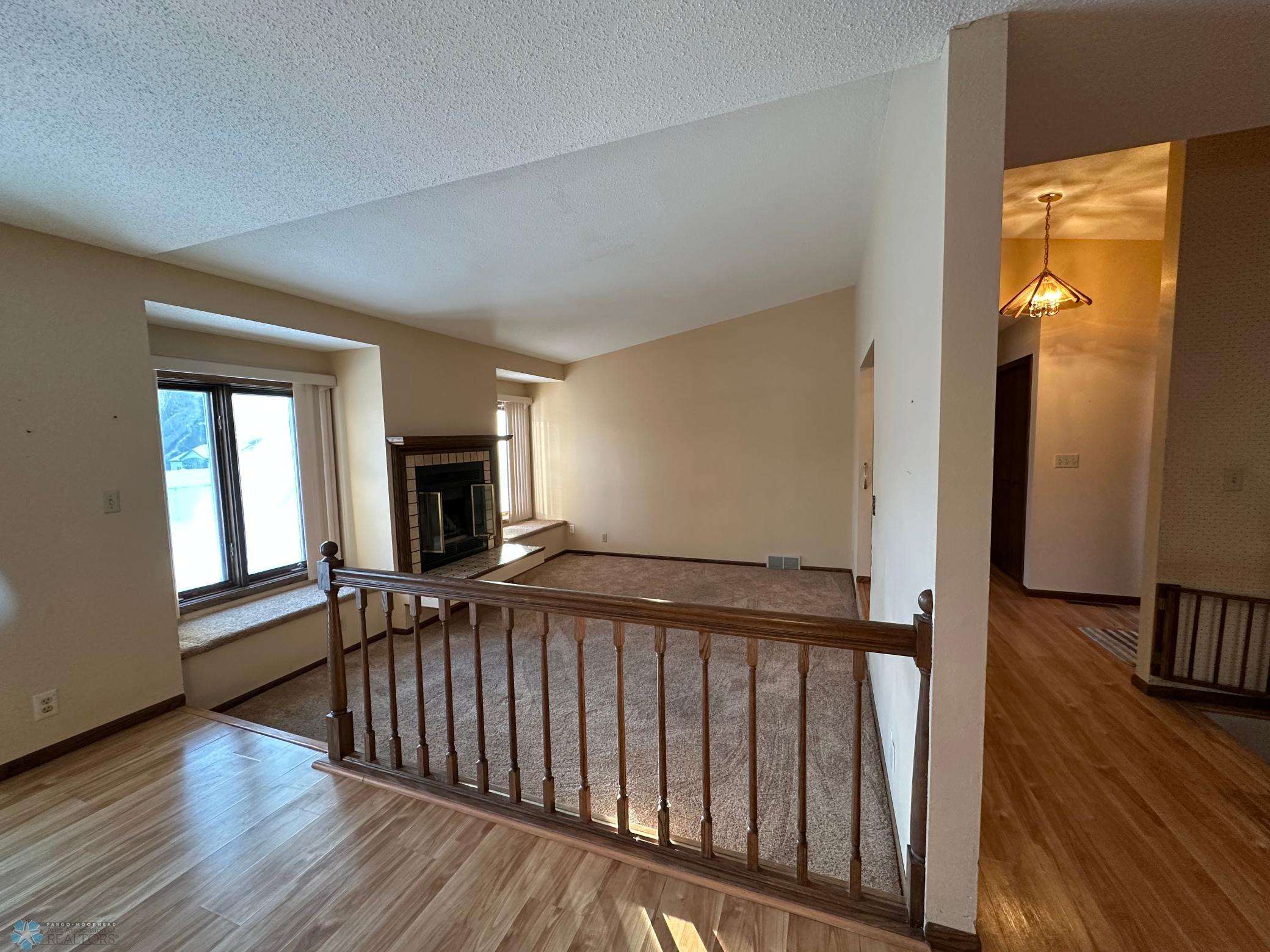 Sunken living room