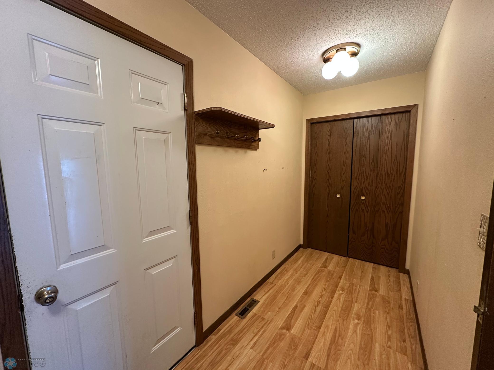Mudroom/closet/laundry off garage