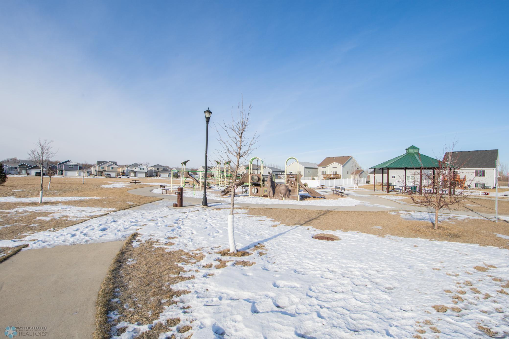 Park behind house