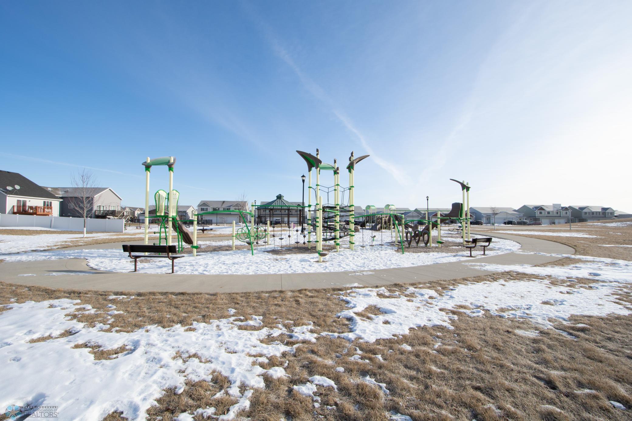 Park behind house