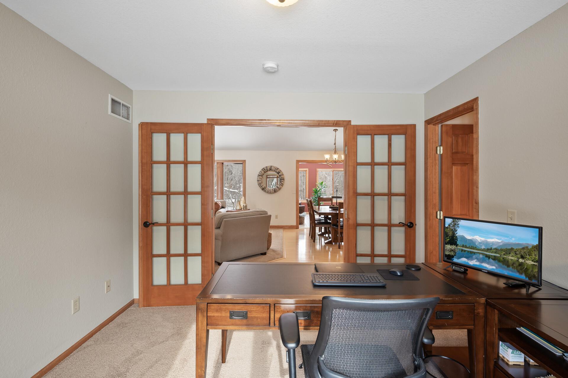 Beautiful French doors