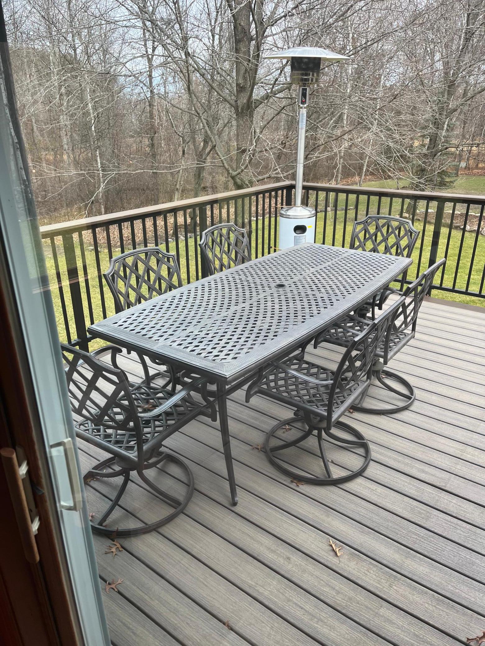 Amazing view from the deck!
