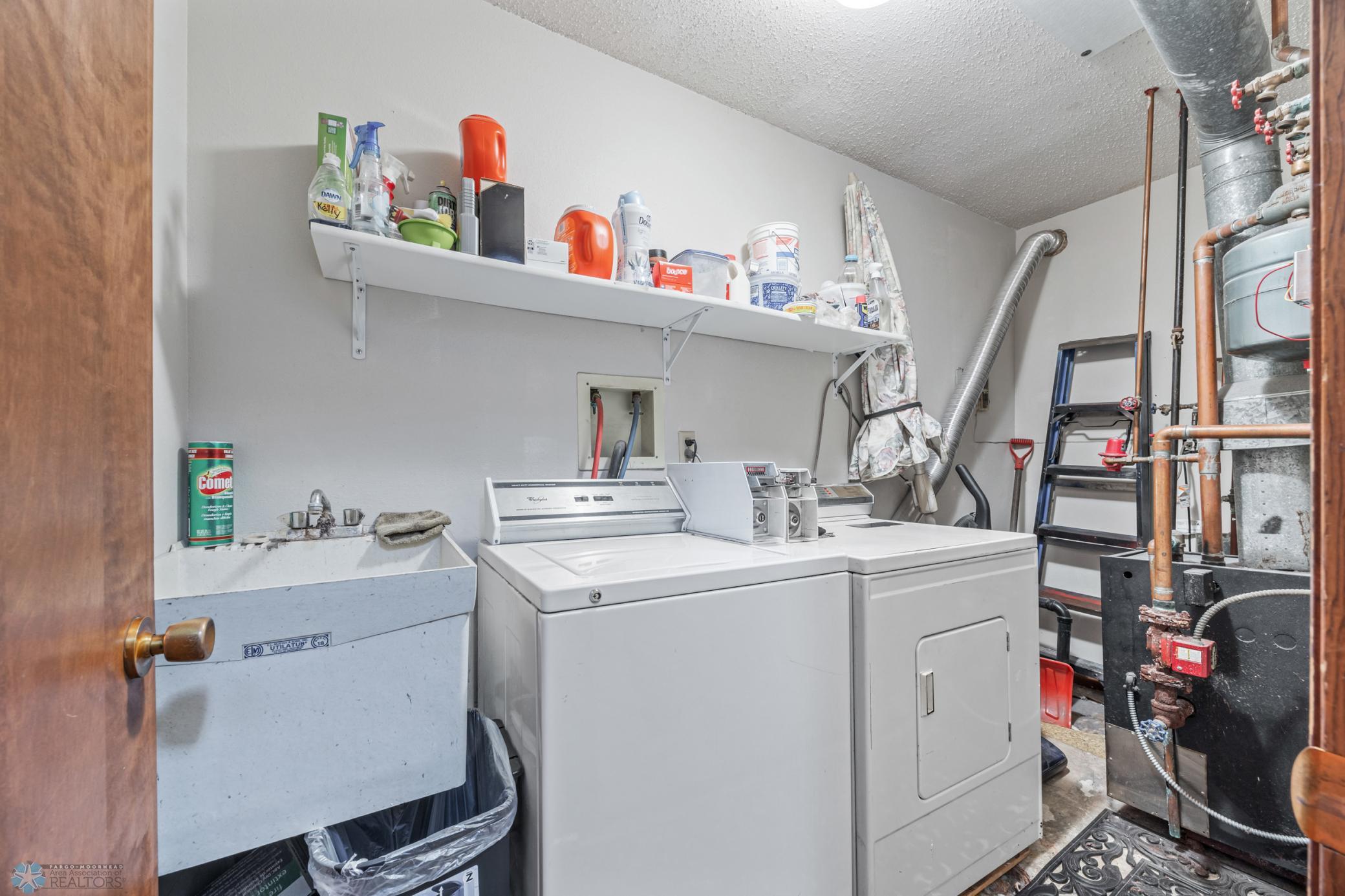Coin-Operated Laundry and Utility Room