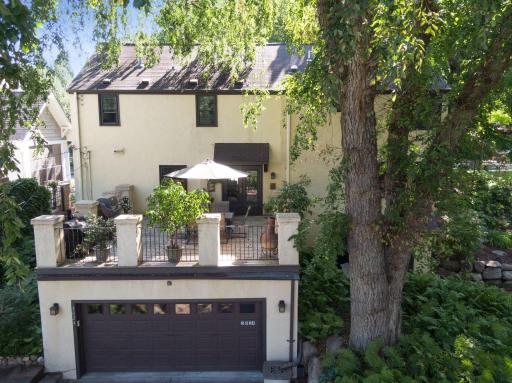 The backyard deck oasis! A wonderful private and spacious entertaining space!