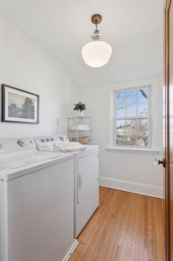 Second Level Laundry Room - w/second furnace inside it's closet.