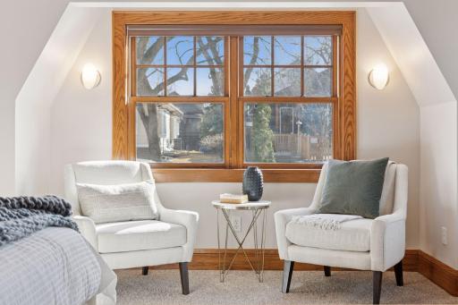 Quaint sitting area in the Primary Bedroom Suite.