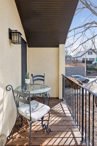 Private Primary Suite South-facing Balcony.