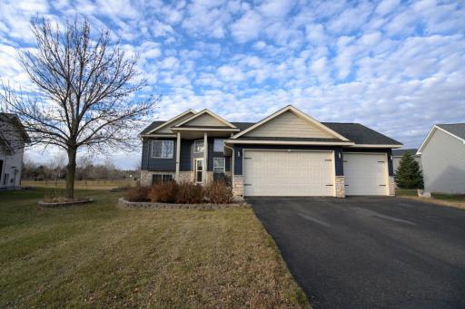 3BR/2BA Big Lake home w/unfinished LL and room to grow