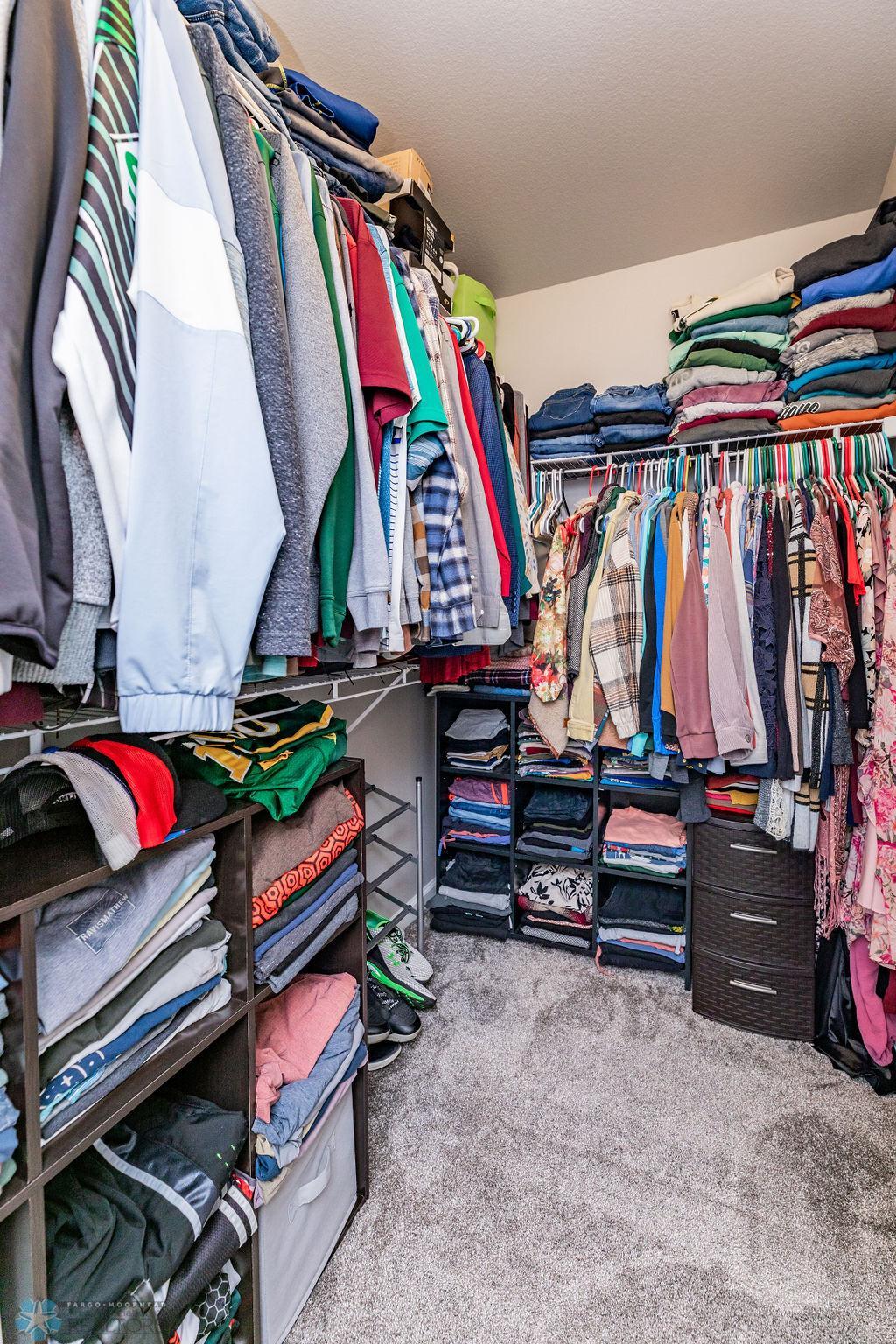 Large walk-in closet