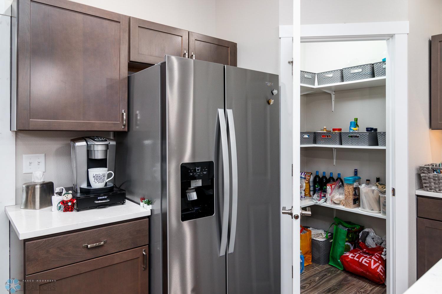 Pantry off the kitchen
