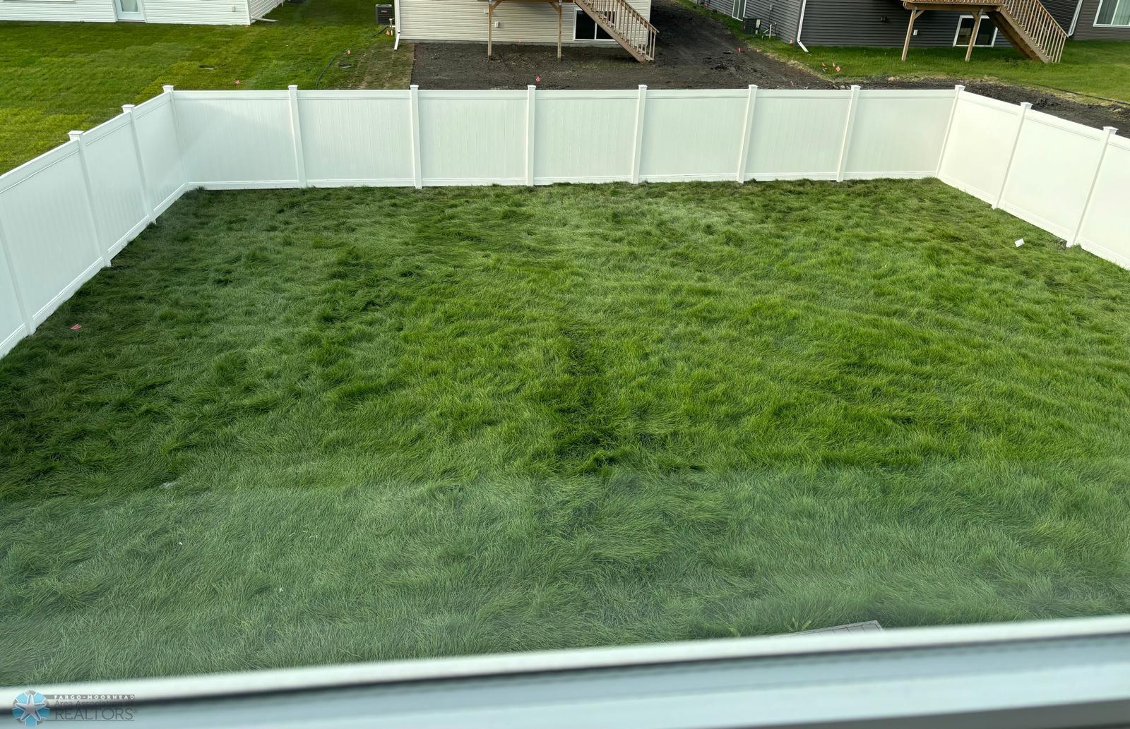 Sod was installed just last year!
