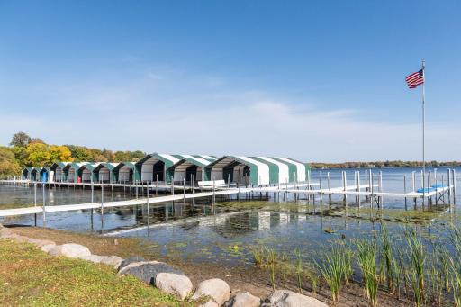Lafayette Ridge Association dock and common area.