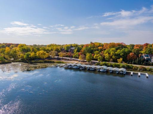 Lafayette Ridge Association dock and common area.