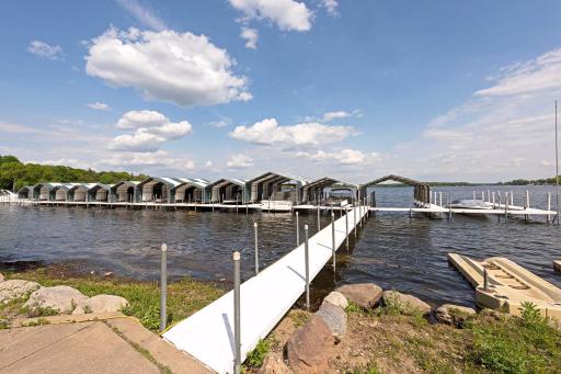 Lafayette Ridge Association dock and common area.