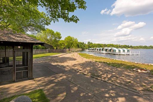 Lafayette Ridge Association dock and common area.
