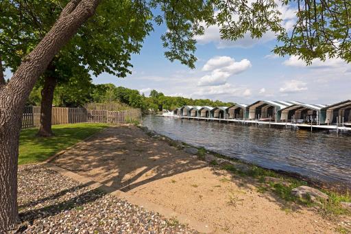 Lafayette Ridge Association dock and common area.