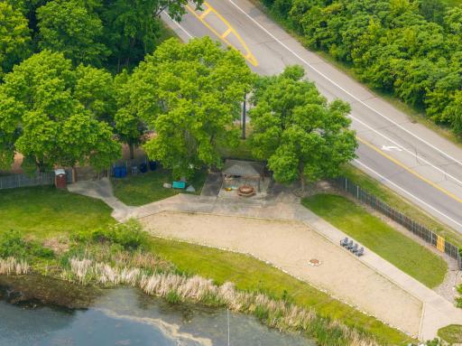 Lafayette Ridge Association dock and common area.