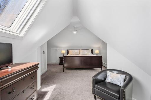 Upstairs, youâll find a private primary suite retreat complete with a sitting room, abundant storage, and a spa-like ensuite bathroom with heated floors