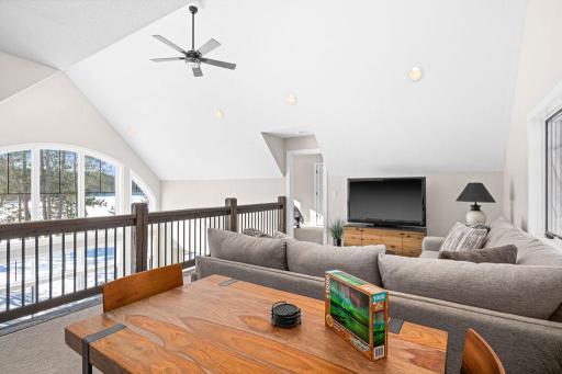Loft area, great for watching a movie or playing a game!