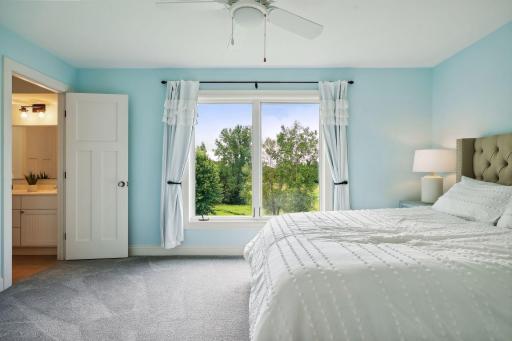 great size bedrooms and closet space in every room
