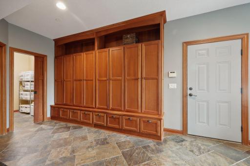 Mudroom with built in Lockers